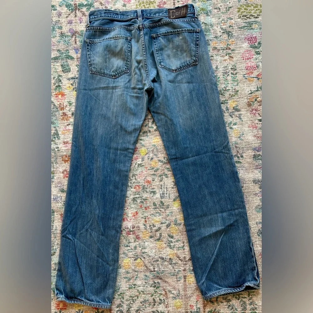 Citizens of Humanity Sid Straight Leg Blue Denim Jeans - Picture 2 of 9